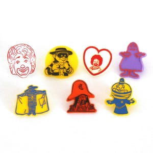 Vintage 70s ring McDonalds Ronald plastic happy meal