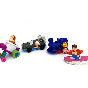 Vintage Back to the Future McDonald&#39;s happy meal toys complete set 1992