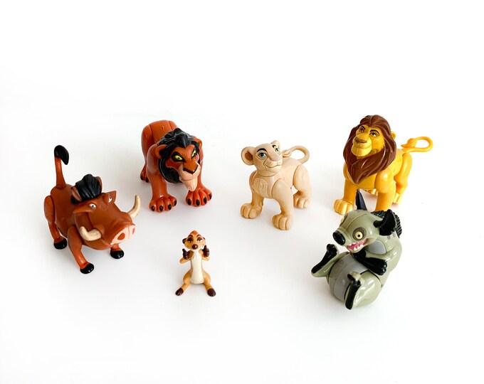 Vintage Lion King Toys Figures Lot 90s Disney Etsy