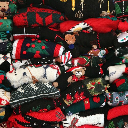 vintage christmas sweaters