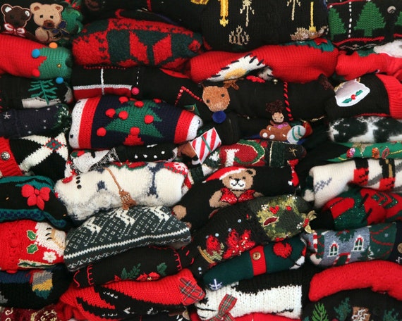 80s ugly christmas sweater