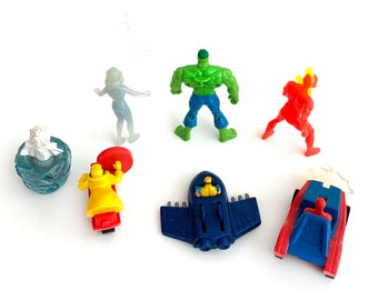希少 国内未発売 マーベル マクドナルド ハッピーミール おまけ 20点 ヴィンテージ マーベル スーパーヒーロー ハッピーミール トイ 1996年