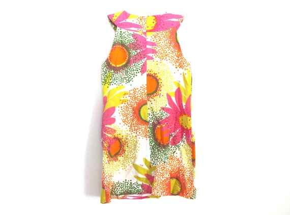 Vintage 70s dress floral Milly of New York - image 4