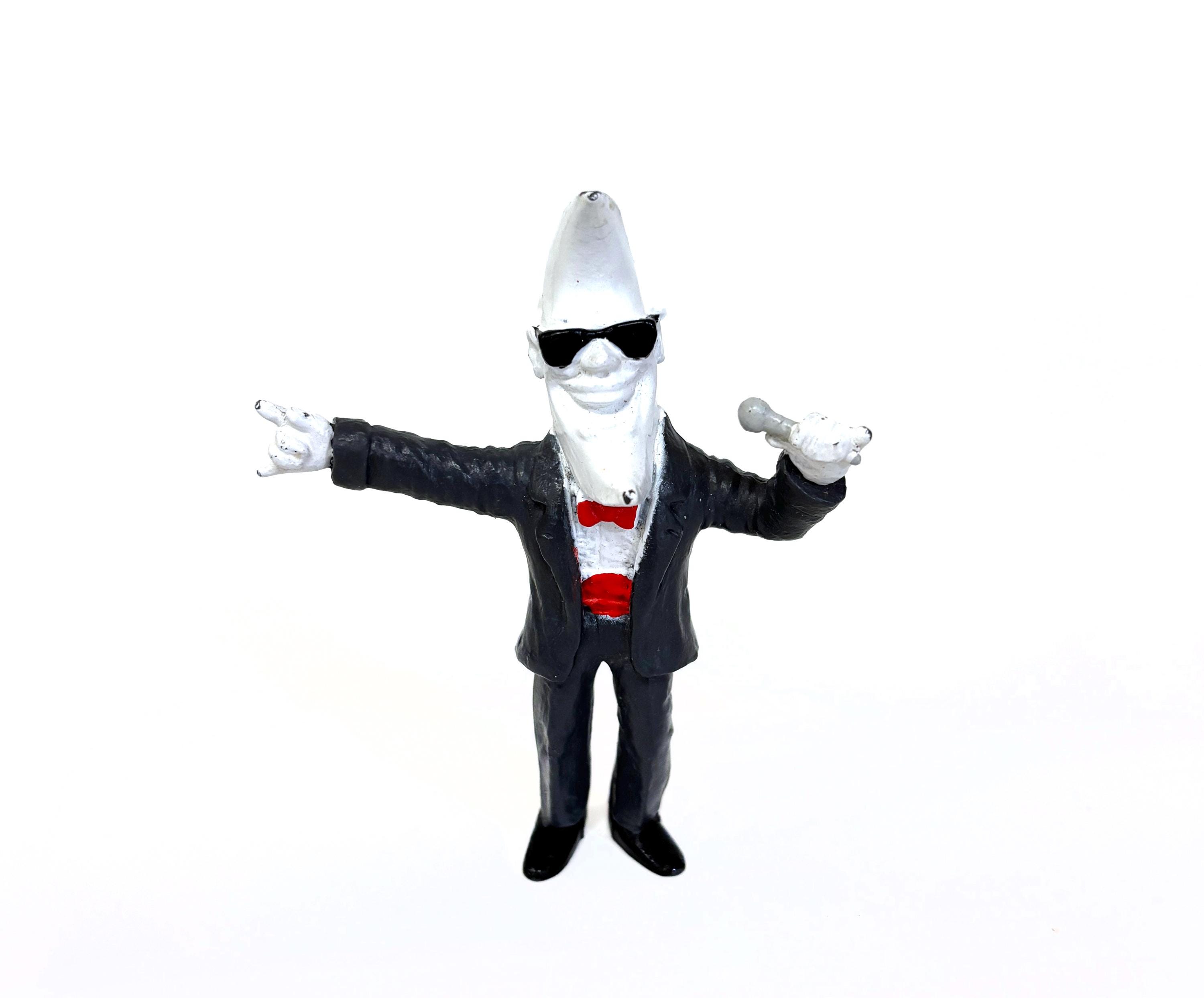 Vintage Mac Tonight Toy Pvc Bendy Figure 1988 Mcdonald's Moon Man Vintage Mac Tonight Toy Pvc Bendy Figure 1988 Mcdonald's Moon Man