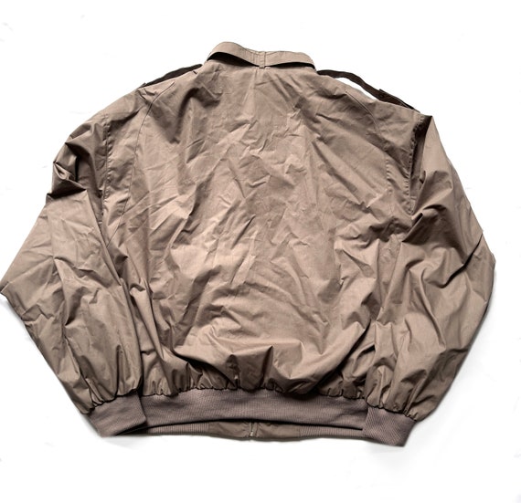 Vintage Members Only jacket khaki tan gray 80s - image 2