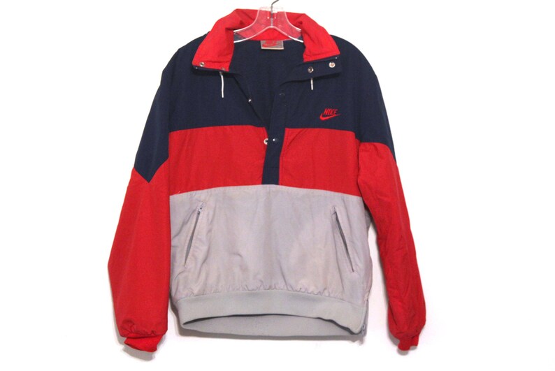 red nike jacket mens