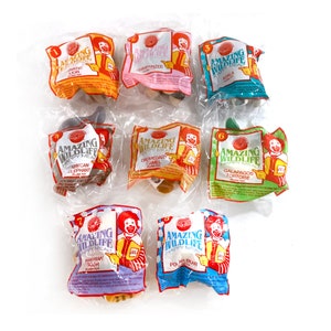 Vintage 90s happy meal toys Amazing Wildlife plush sealed YOU PICK