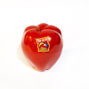 Jouet décodeur secret vintage pomme Carmen Sandiego, 1996