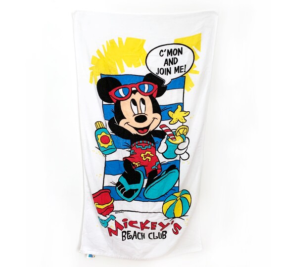 Mickey mouse beach on sale towel