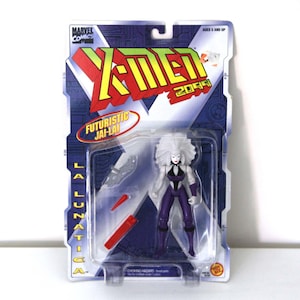Vintage 90s xmen action figure futuristic jai-lai new sealed 1996