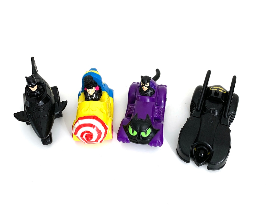 バットマン　1991 ミールトイセット Vintage Batman Toys Complete Set 1991 Mcdonald's Happy Meal