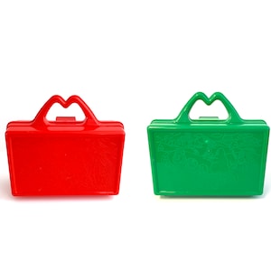 Vintage happy meal plastic box on the go box 1988