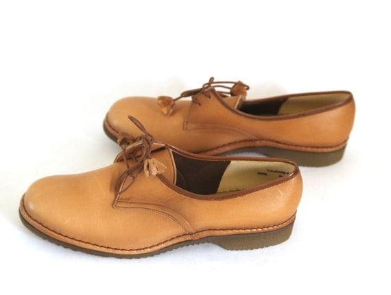 Vintage 60s leather shoes womens 7.5C Brevitt Boun