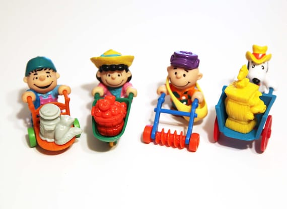 Juego completo de juguetes vintage de la Cajita Feliz de