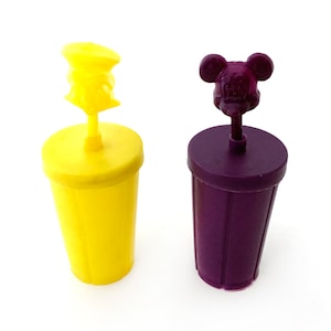 Vintage Disney popsicle molds Jiminy Cricket Mickey Mouse 60s 70s