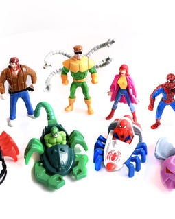 ヴィンテージ 90年代 スパイダーマン ハッピーミールトイ 1995年セット