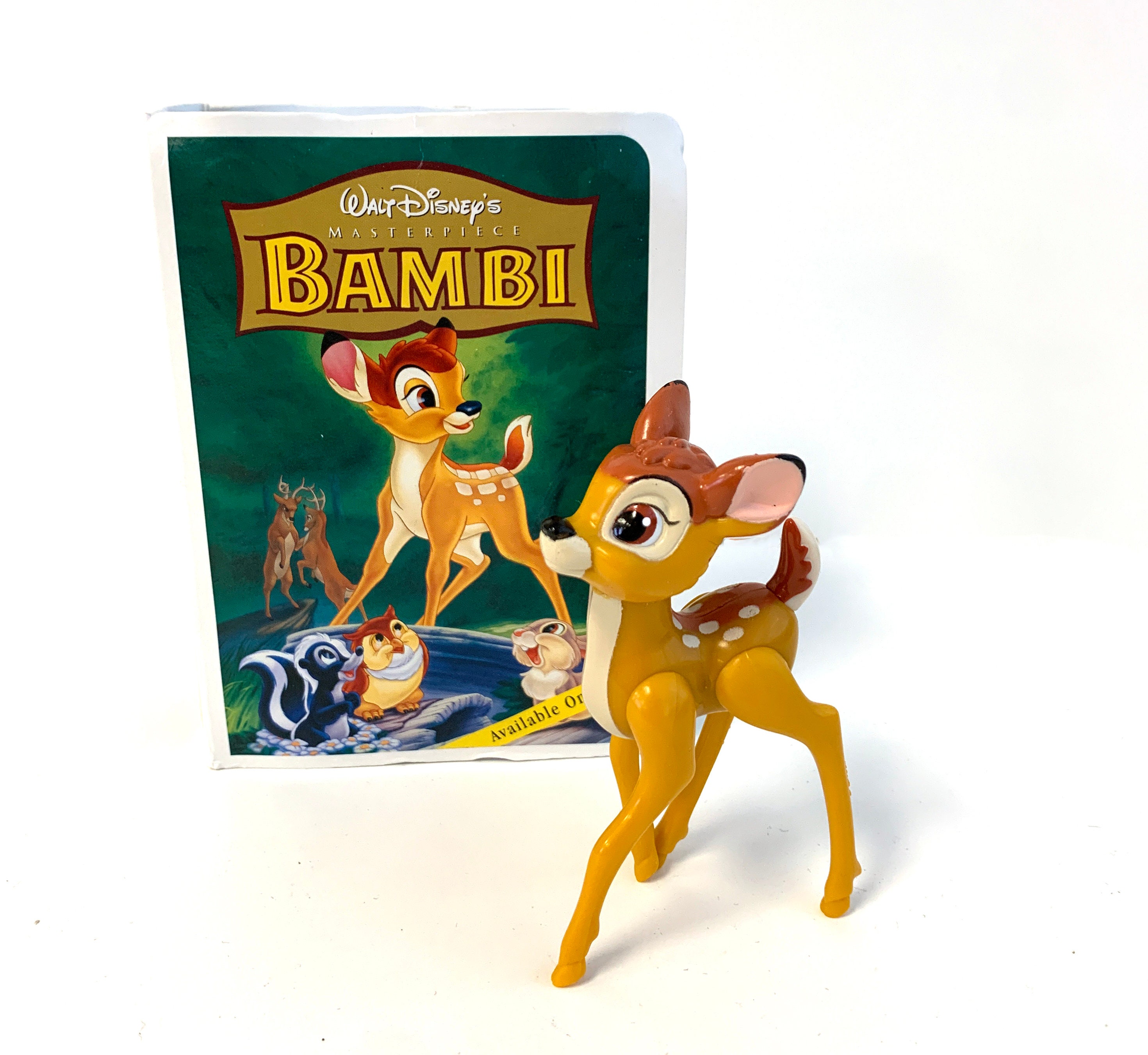 ビンテージ バンビ セット ‼️1960s-1990s Vintage Bambi Figure Toy Disney Masterpiece Collection 90s