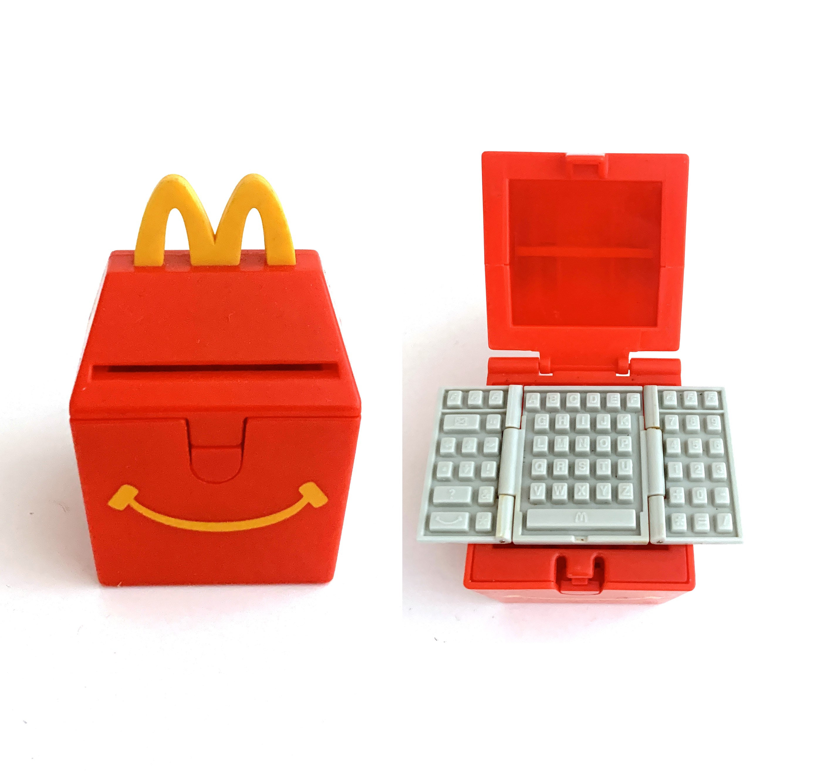 Vintage computer happy meal speelgoed Food Fooler verwisselbaar mcdonalds  1999 - Etsy België, image size:2808x2633