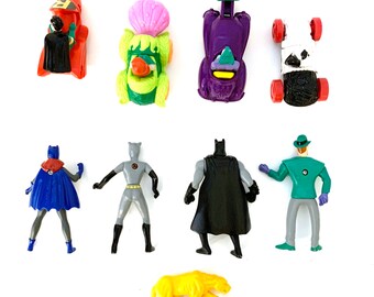 Vintage BATMAN the Animated Series Happy Meal Toys 1993 - Etsy