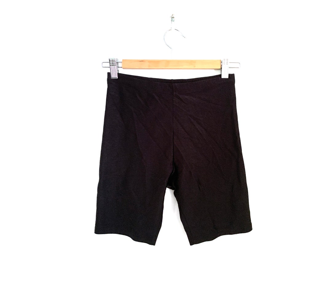 Vintage 80s Spandex Shorts Black Bike Shorts Workout Wear - Etsy