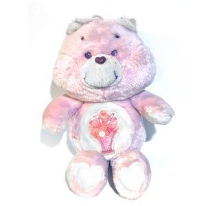Vintage 80s Care bear Share bear 1985 purple