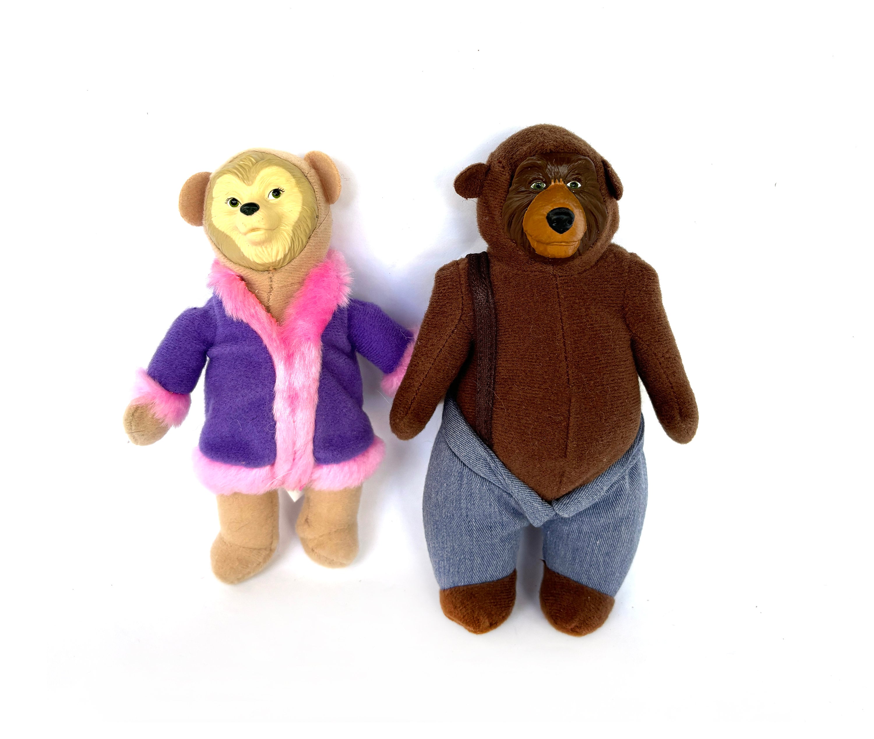 Vintage Country Bears Disney Happy Meal Toy Fred Ted Trixie Zeb