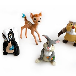 Vintage bambi toys mcdonalds happy meal complete set 1988 vintage 80s owl thumper flower