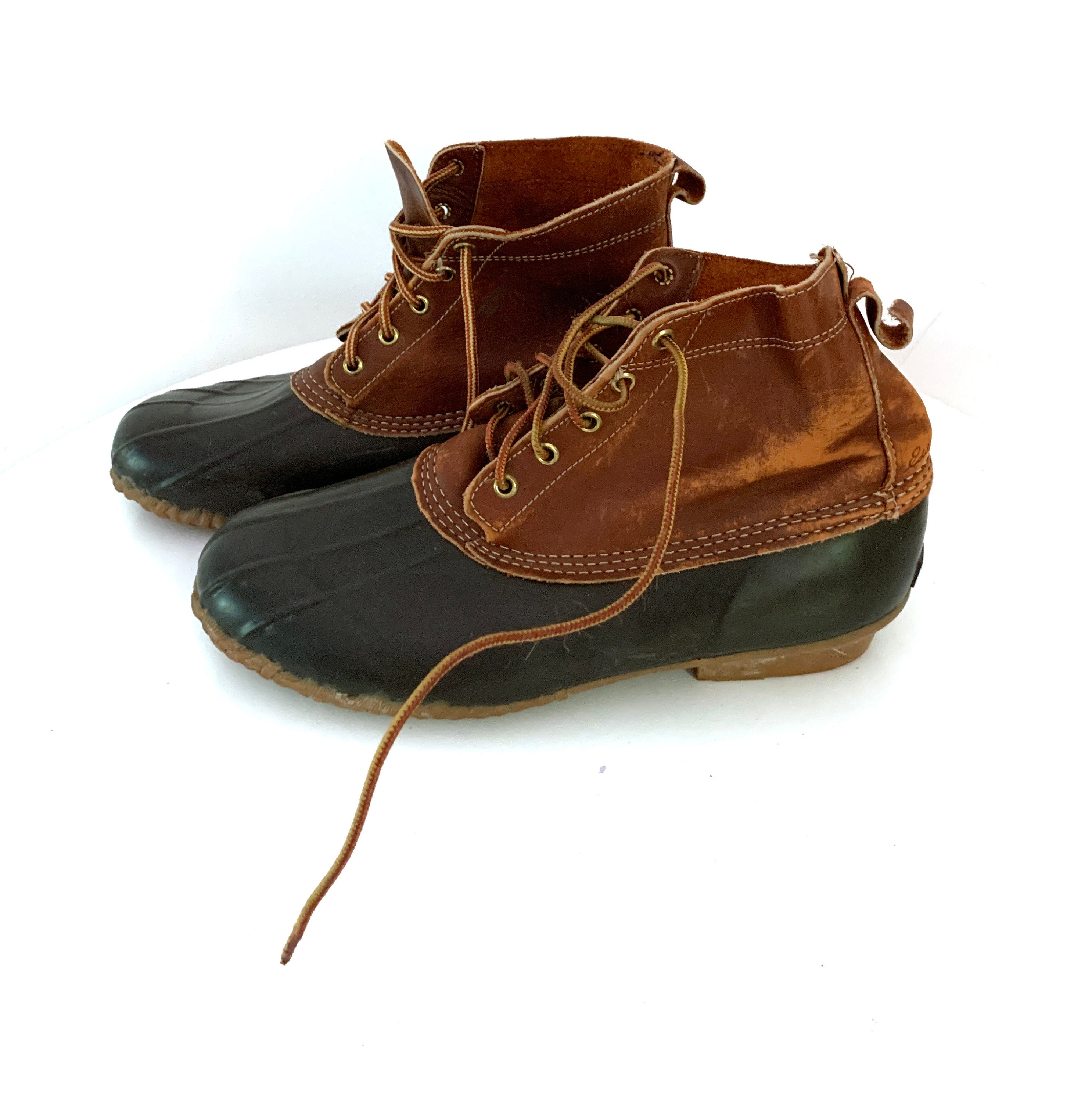 Eddie Bauer Duck Boots Made in USA Men\'s size 11 Fiberglass Shank Wool Lining Eddie Bauer Modern Duck Boot - Men main image 2