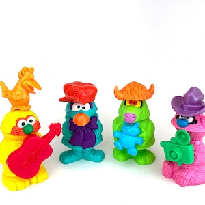 Vintage Muppet workshop happy meal toys 1994 muppets