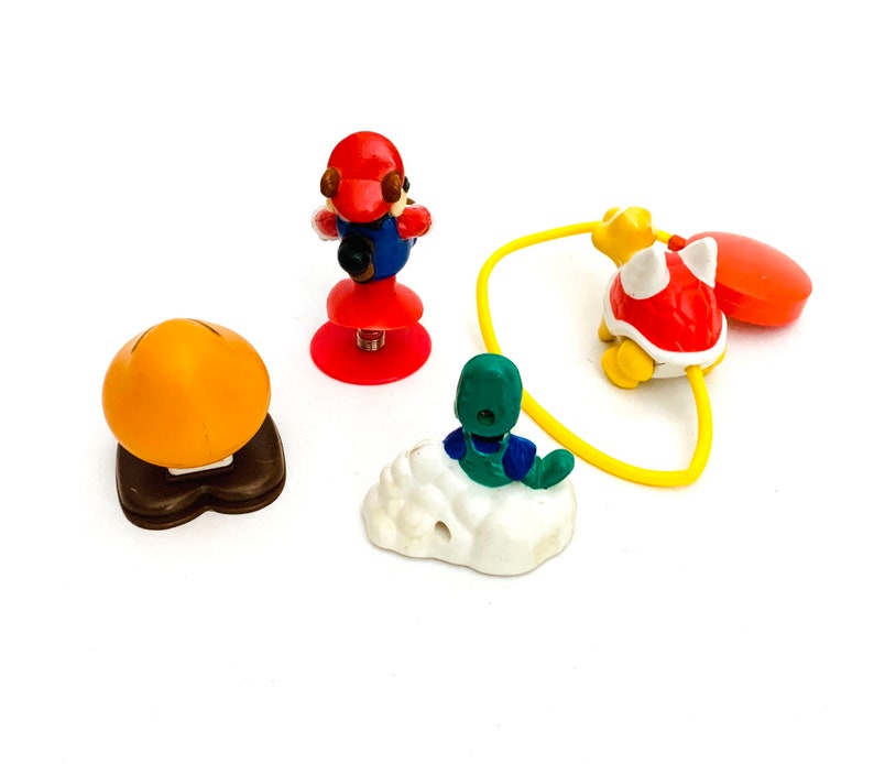 Vintage Nintendo Mario Bros Super Mario 3 Toys Mcdonalds Happy Etsy