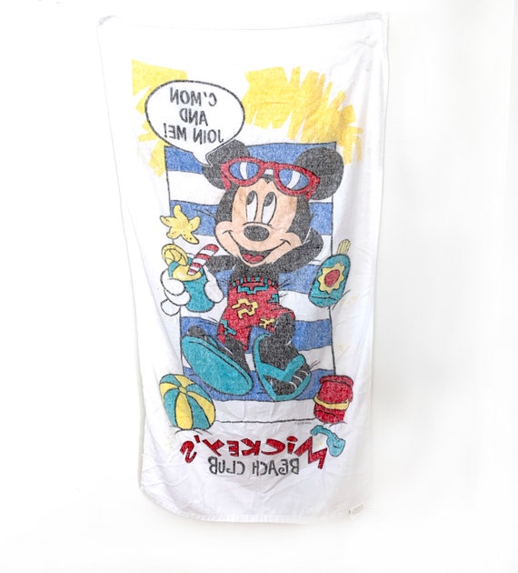 Mickey beach towel deals