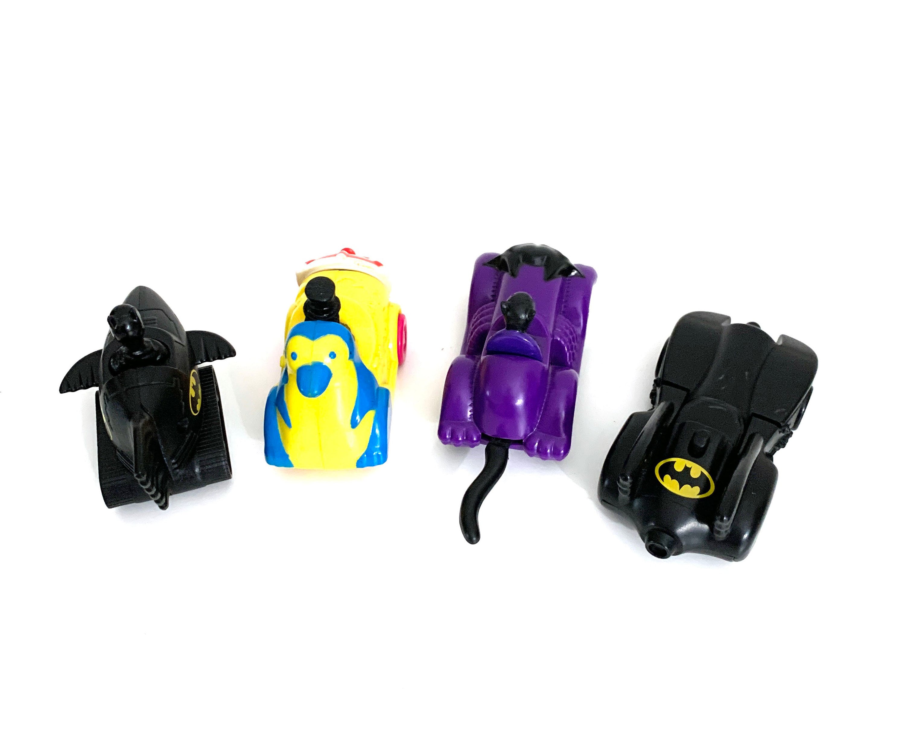 Vintage Batman Toys Complete Set 1991 Mcdonald's Happy Meal