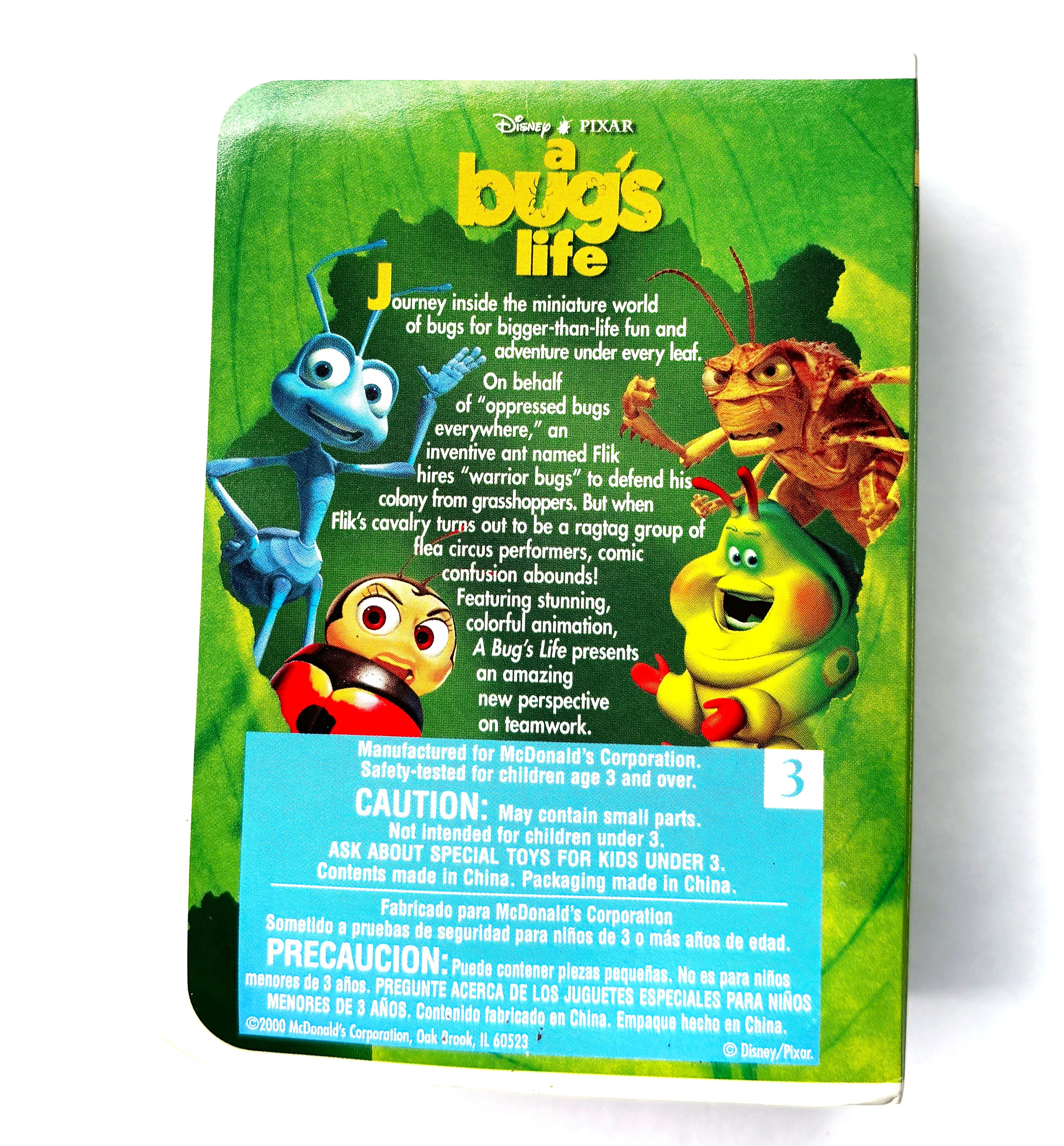 Vintage Bug's Life Figure Toy Disney Masterpiece Collection 90s