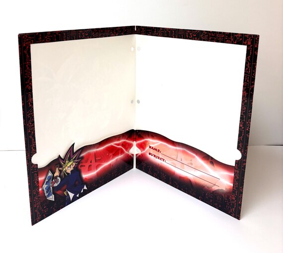 Vintage Yugioh Folder 90s 1996 School Supplies - Etsy Finland