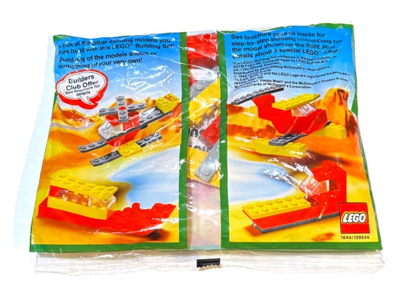 Vintage 80s Lego Motion Wind Whirler Helicopter Set Sealed 1989