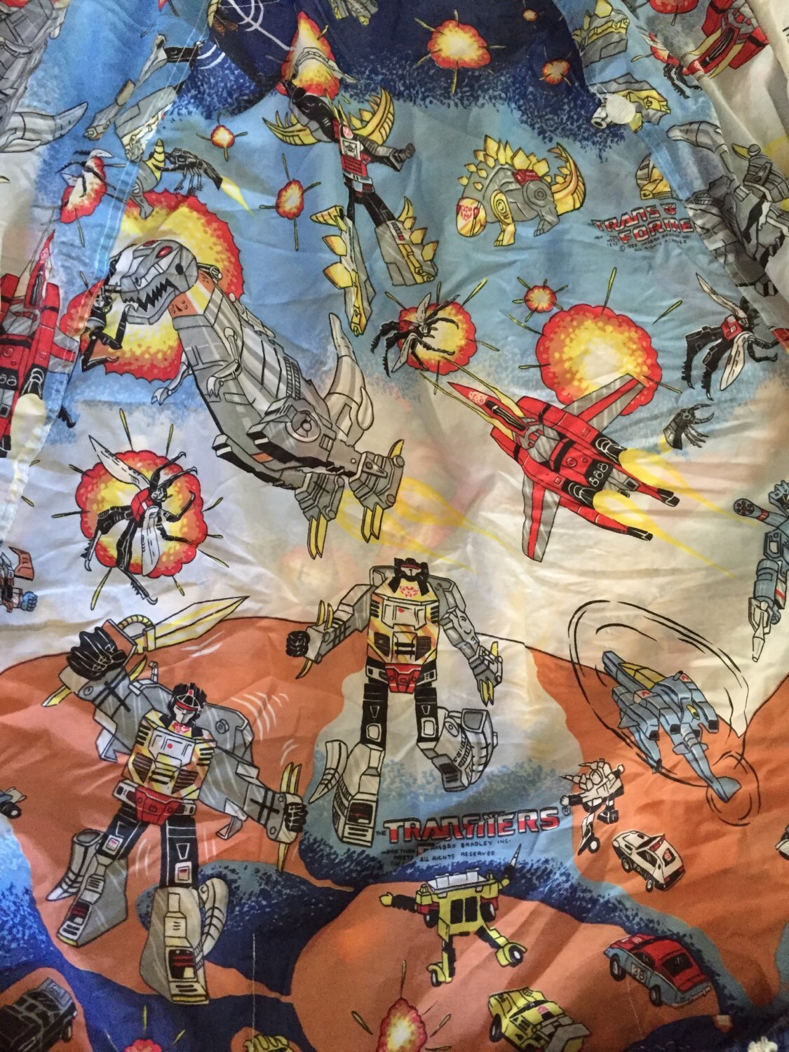 Vintage 80s Transformers Fabric Twin Bed Tent Etsy