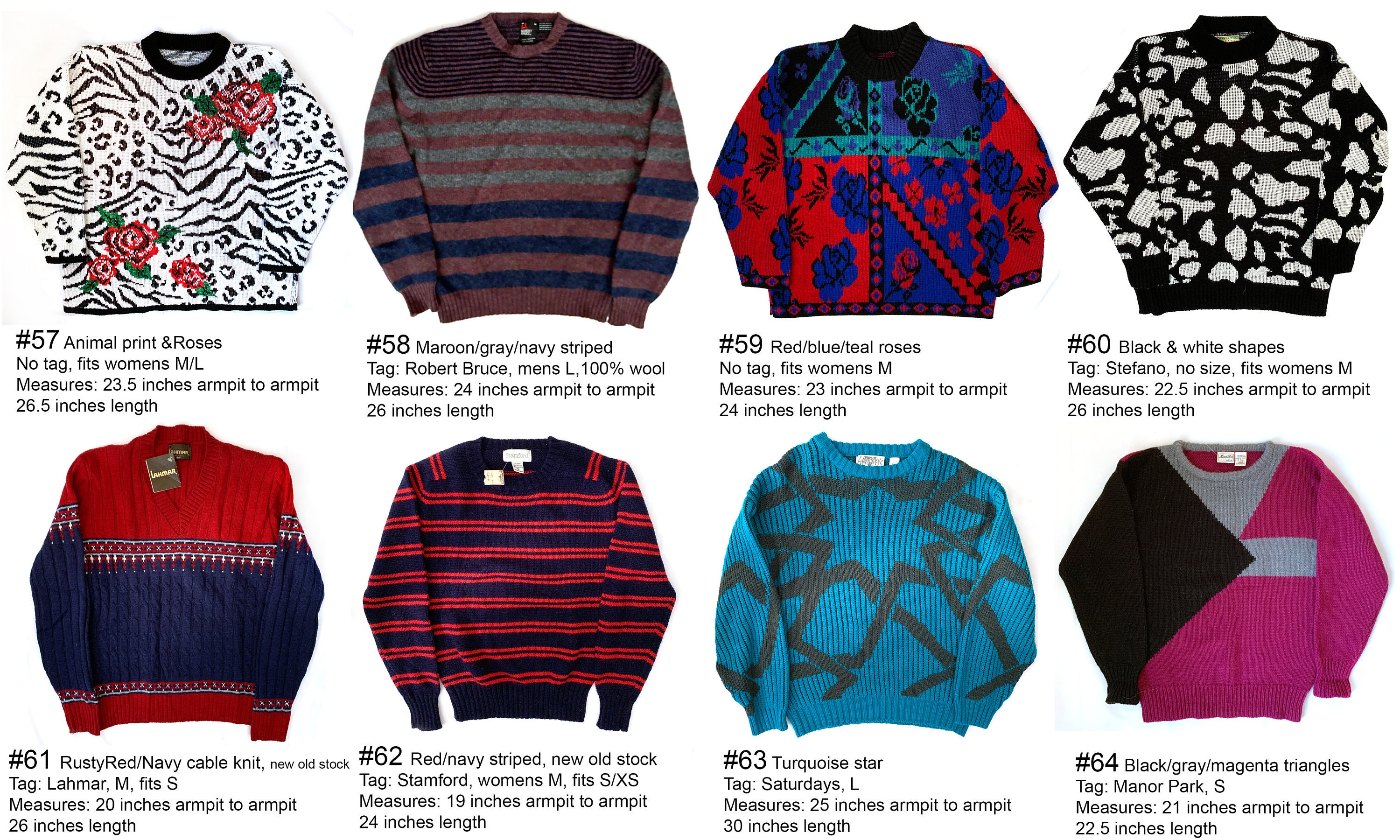 Vintage 80s Sweater YOU PICK Ugly Cute Geometric - Etsy Vintage 80s Sweater YOU PICK Ugly Cute Geometric - Etsy