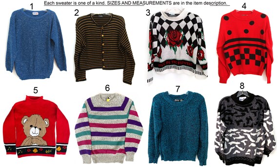 Cute vintage sweaters new arrivals