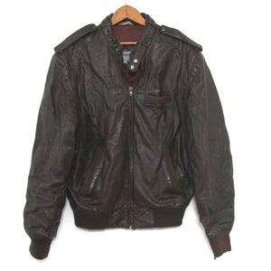 Members only leather jacket 80s deals