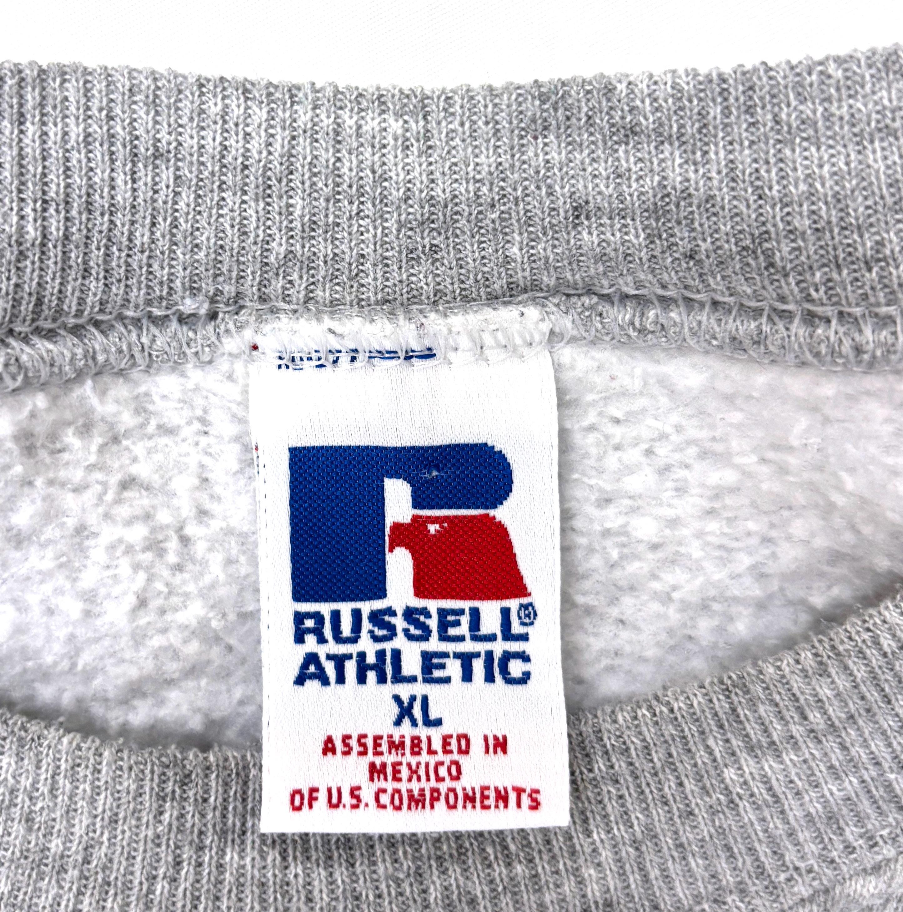 Vintage Heather Gray Sweatshirt Russell Athletic Crewneck Vintage Heather Gray Sweatshirt Russell Athletic Crewneck