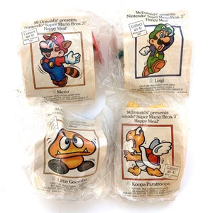 2022 McDONALD'S Super Mario Bros Movie Nintendo HAPPY MEAL TOYS Or Set