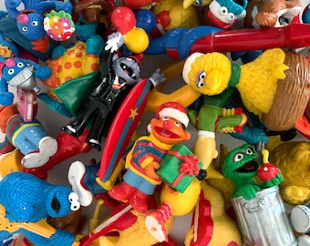 Sesame street hotsell action figures