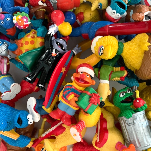 Vintage Sesame Street toy figures YOU PICK 80s 90s