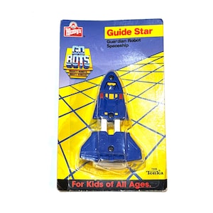 Juguete transformador vintage Gobots Guide Star de los años 80, nuevo en paquete sellado, 1986