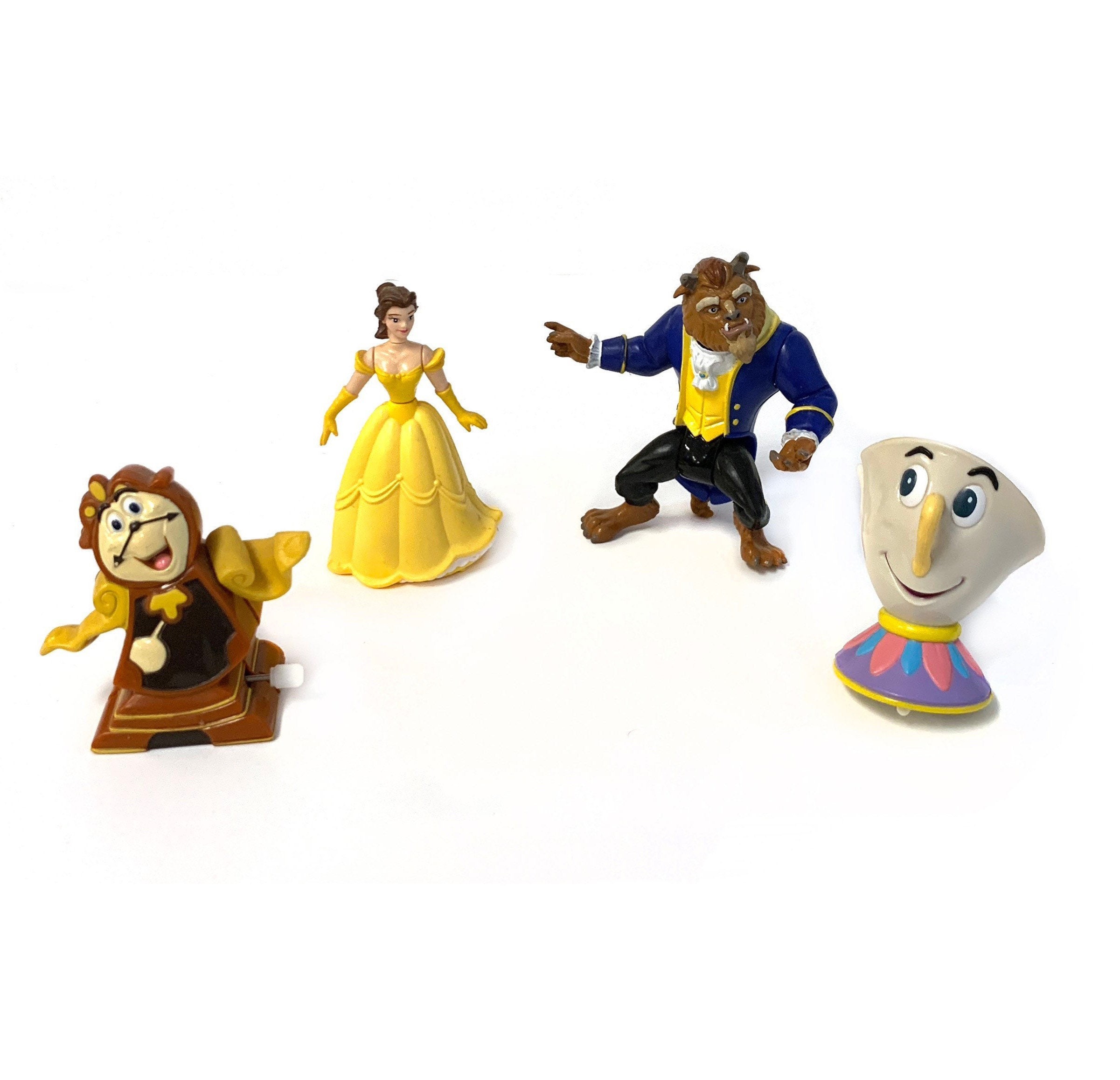 55%以上節約 Vintage 90s Beauty and the Beast Poseable Figures Toys - Etsy その他