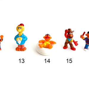 Vintage Sesame Street toy figures YOU PICK 80s 90s image 4