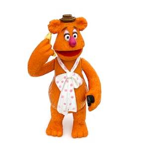 Vintage Fozzie poseable figure Jack in the Box happy meal toy