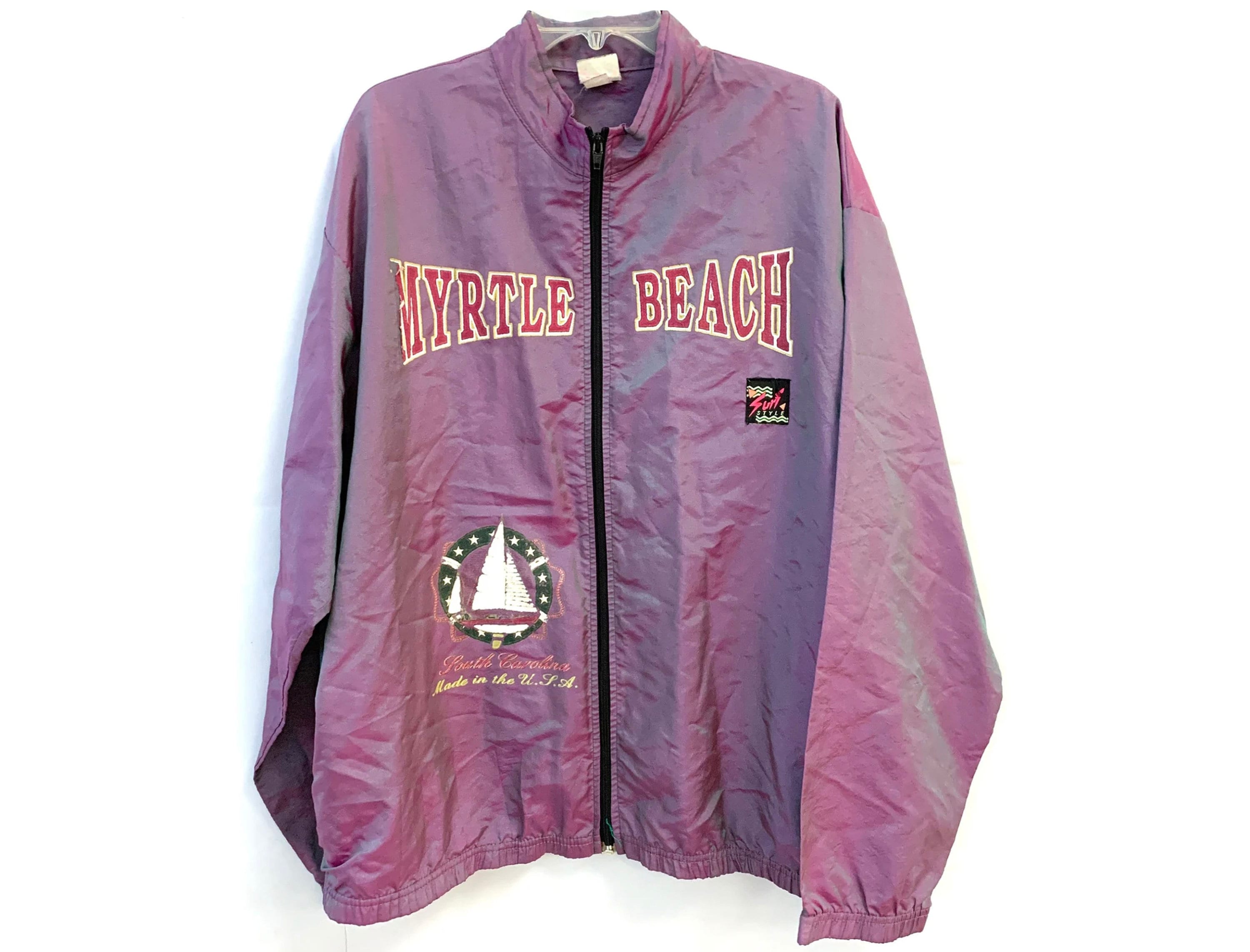 Vintage SURF STYLE Jacket Purple Green Iridescent 80s 90s - Etsy Canada Vintage SURF STYLE Jacket Purple Green Iridescent 80s 90s - Etsy Canada