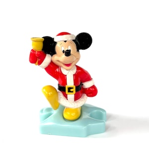 Vintage Once upon a Christmas Mickey Mouse figure toy Disney Masterpiece collection 2000
