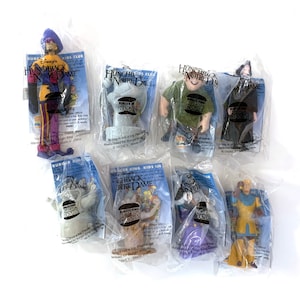 Vintage Hunchback of Notre Dame toys figures 90s disney complete set Burger King